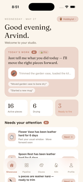 ClayStudio on iPhone — Hobbyist Showcase