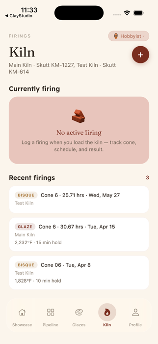 Kiln on iPhone